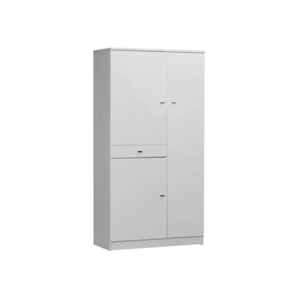 MOBILE 3 ANTE +1 CASSETTO 77X34X147 BIANCO LACC. 322TL