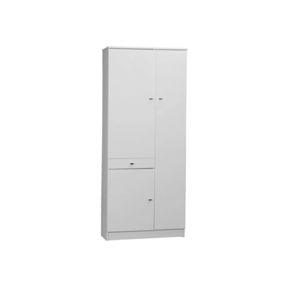 MOBILE 3 ANTE +1 CASSETTO 77X34X183 BIANCO LACC. 323TL