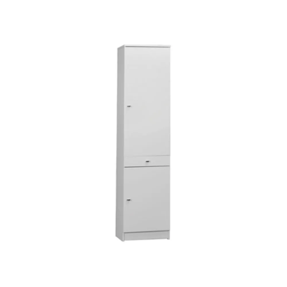 MOBILE 2 ANTE + 1 CASSETTO 46X34X183 BIANCO LACC. 452TL