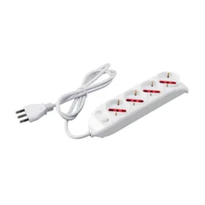 ROSI 94060 MULTIPRESA 4PR BIP SCHUKO + INT