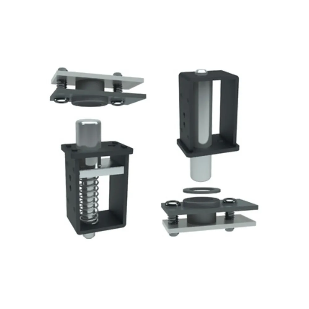 KIT LATO CARDINE E PIASTRE 913 P/CANCELLO 30X40 MM KIT LATO CARDINE E PIASTRE 913 P/CANCELLO 30X40 MM
