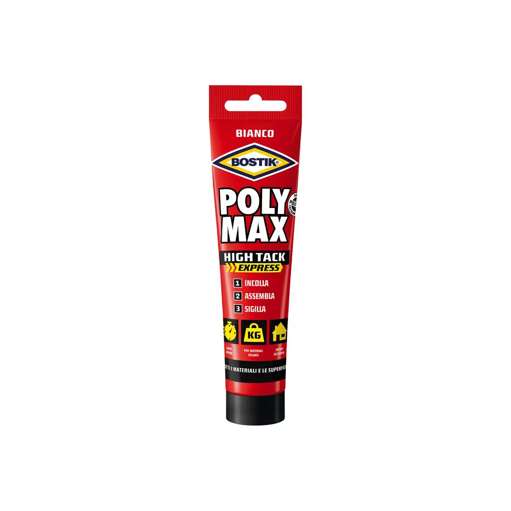 BOSTIK POLYMAX HIGH TACK BIANCO 165 G TUBO