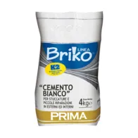 LINEA BRIKO CEMENTO BIANCO DA  4 KG (4