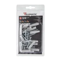 ELEMATIC TASSELLO T6 VA  5X25 C/VITE CONF. 100 PZ
