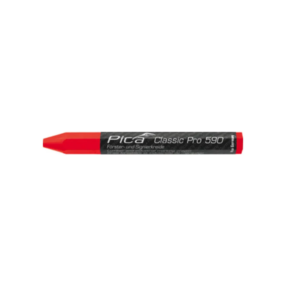 MARCATORE GESSO PICA LEGNO METALLO MURA ROSSO (12