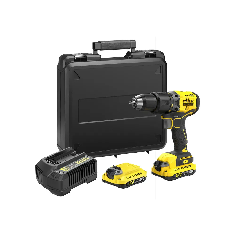 FATMAX TRAPANO SFMCD715D2K BRUSH. 18VP 2AH 2 BATT.