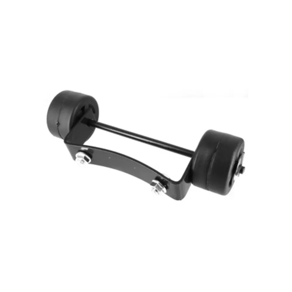 R SET RUOTE P/STUFA PATIO NERA   HSS-A-PC