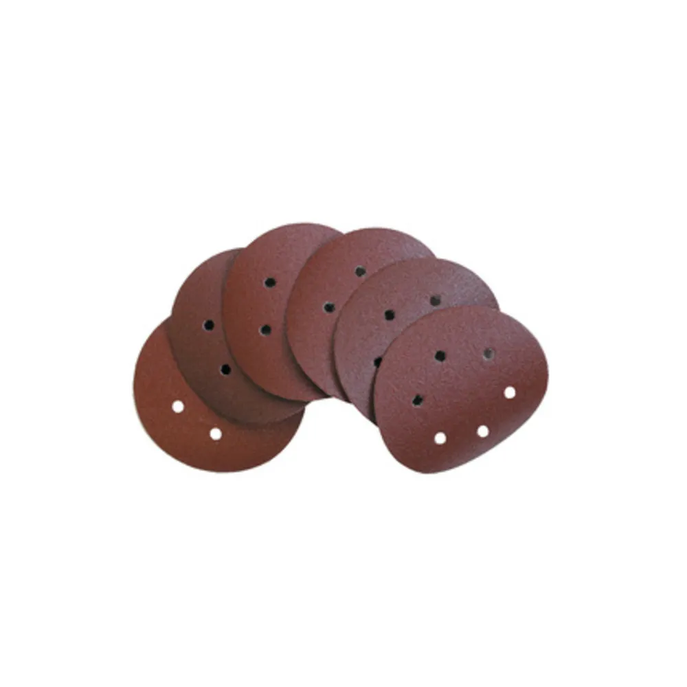 DISCO ABRASIVO VELCRO 6 FORI D 150 MM GRANA 180 (100 DISCO ABRASIVO VELCRO 6 FORI D 150 MM GRANA 180 (100
