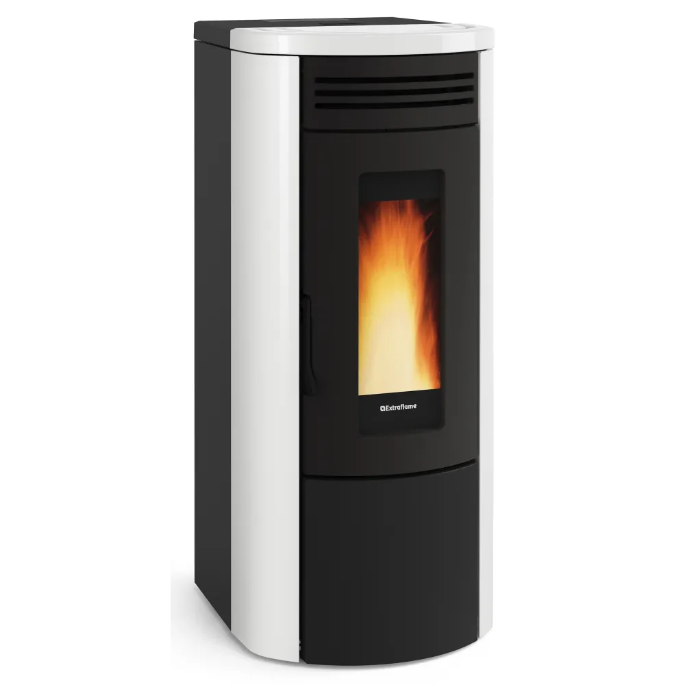 TERMOSTUFA PELLET ERM/VENT 17 KW COSTANZA IDRO BIANCO