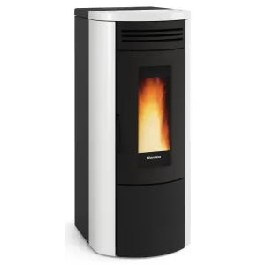 TERMOSTUFA PELLET ERM/VENT 17 KW COSTANZA IDRO BIANCO