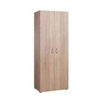 KIT ARMADIO 2 ANTE SCARPIERA 7 RIPIANI 70X36X181 ROVERE SONOMA