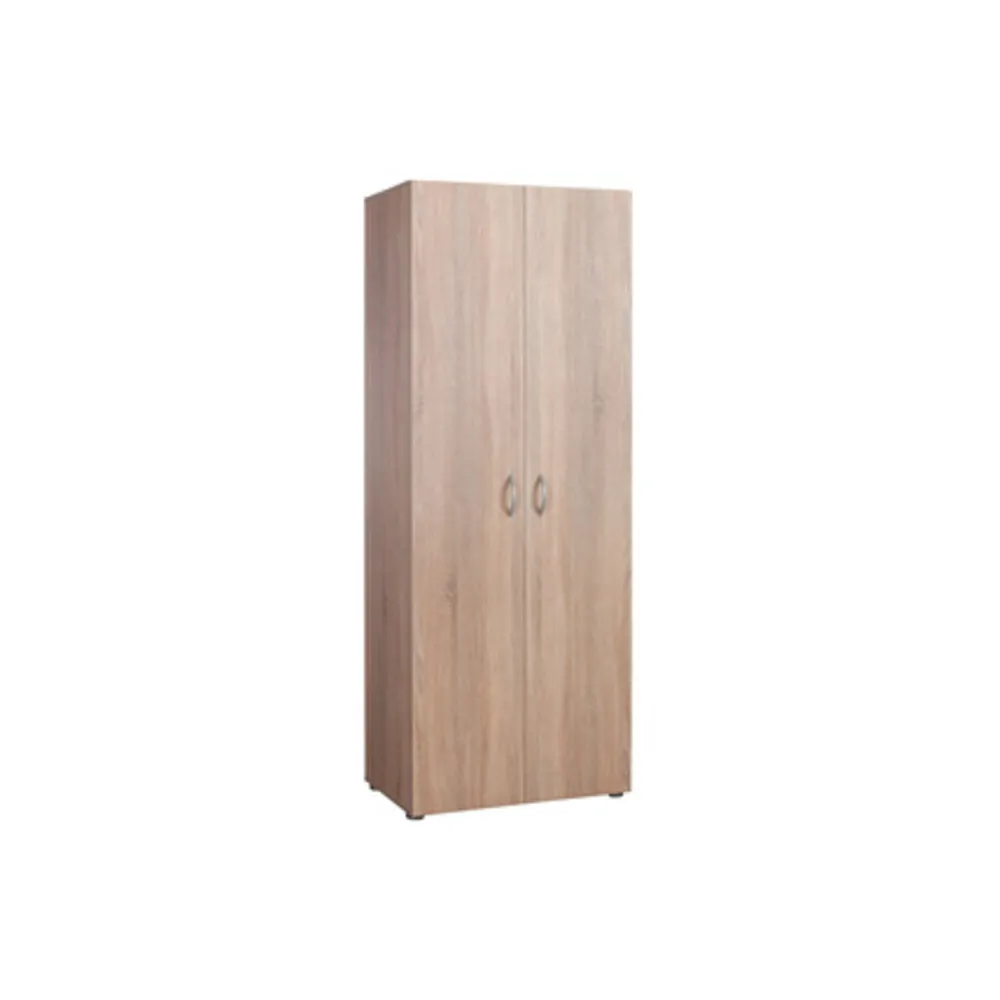 KIT ARMADIO 2 ANTE SCARPIERA 7 RIPIANI 70X36X181 ROVERE SONOMA