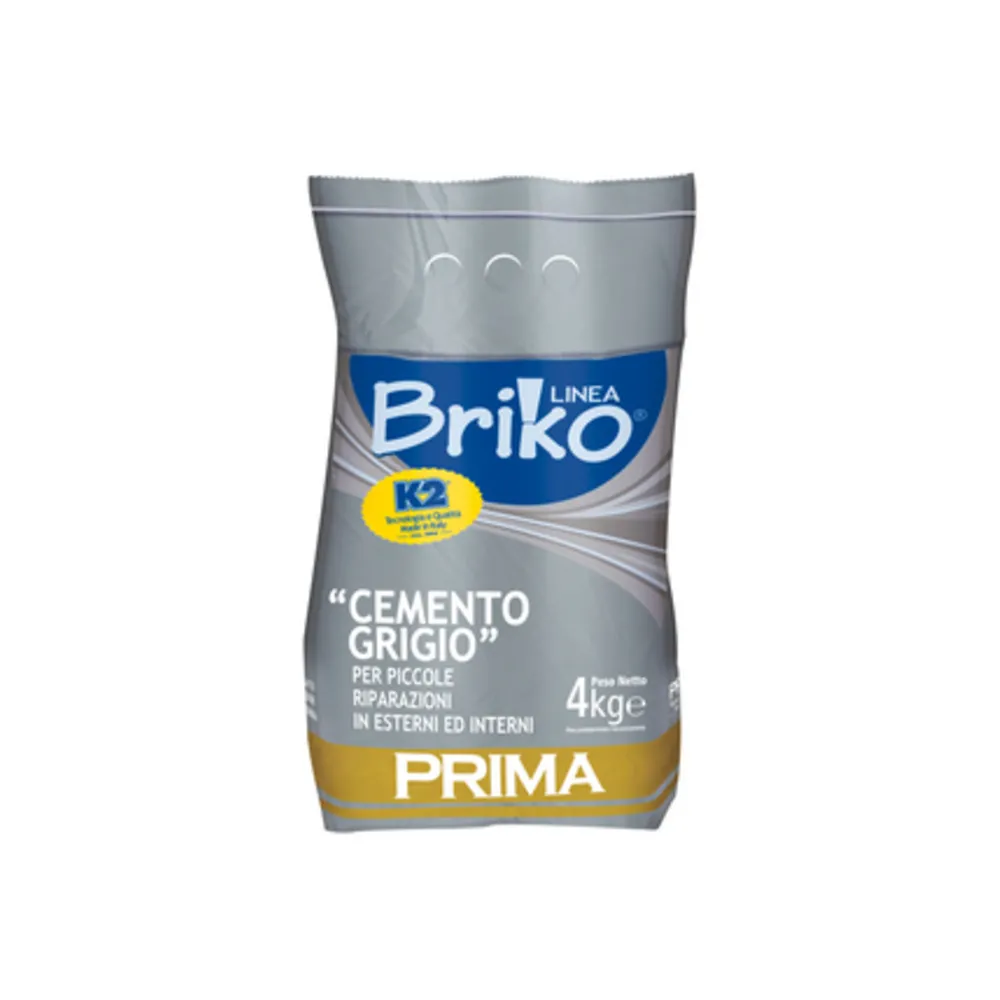 LINEA BRIKO CEMENTO GRIGIO DA  4 KG (4