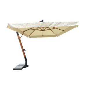 OMBRELLONE DECENT LEGNO MAXIMA 300X400 ECR 2019