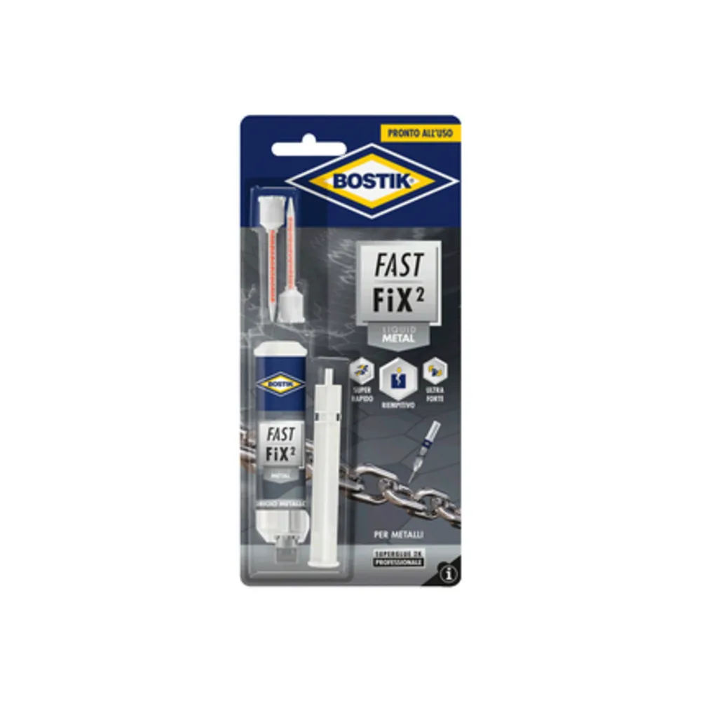 BOSTIK COLLA FAST FIX LIQUID METAL 10 G BLISTER (6