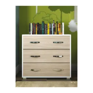 LINEA MODERN CASSETTONE 3C OL/BI 91X45XH81CM