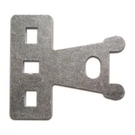 PORTALUCCHETTO PIANO VERTIC ACC ZINC 8X110 MM (2