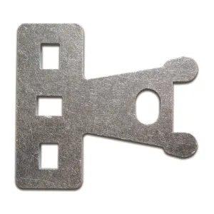 PORTALUCCHETTO PIANO VERTIC ACC ZINC 8X110 MM (2