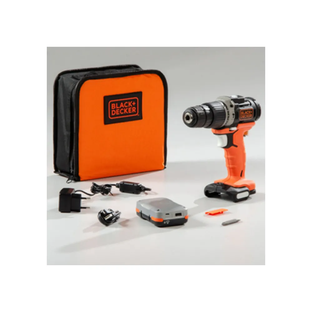 B+D TRAPANO C/PERC BDCHD12S1-QW 12V 2 VELOCITA B+D TRAPANO C/PERC BDCHD12S1-QW 12V 2 VELOCITA