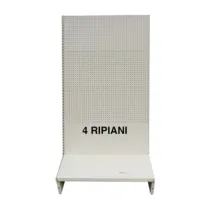 SCAFFALE A PARETE 200X40X205H PANNA 4 RIPIAN