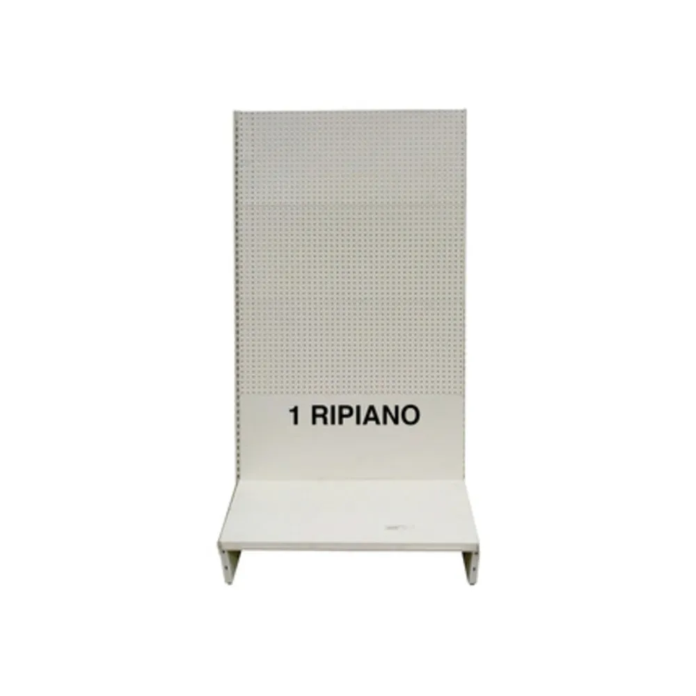 SCAFFALE A PARETE 100X40X205H GRIGIO