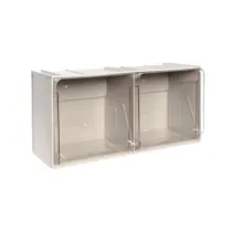 MADIA 2 CASSETTI CRISTAL BOX 600X240XH300 MM