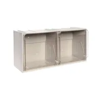 MADIA 2 CASSETTI CRISTAL BOX 600X240XH300 MM