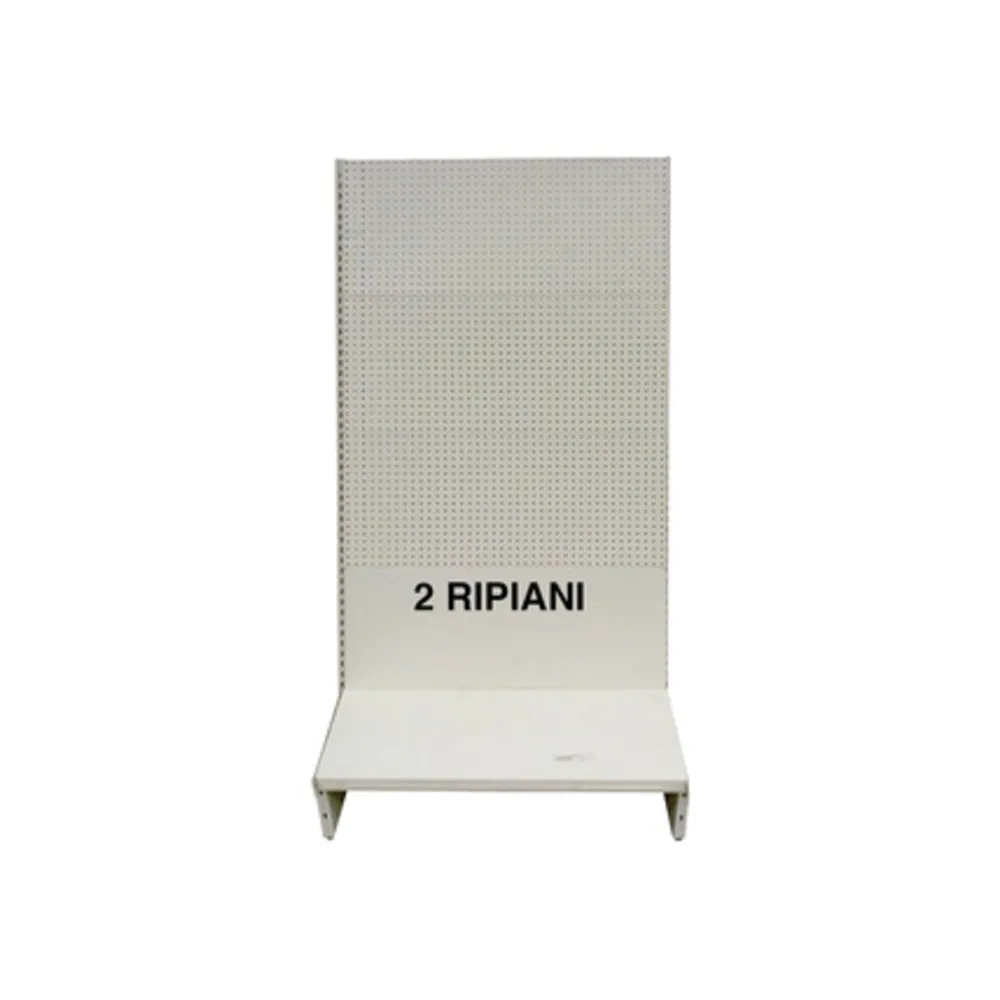 SCAFFALE A PARETE 200X40X205H PANNA 2 RIPIAN SCAFFALE A PARETE 200X40X205H PANNA 2 RIPIAN