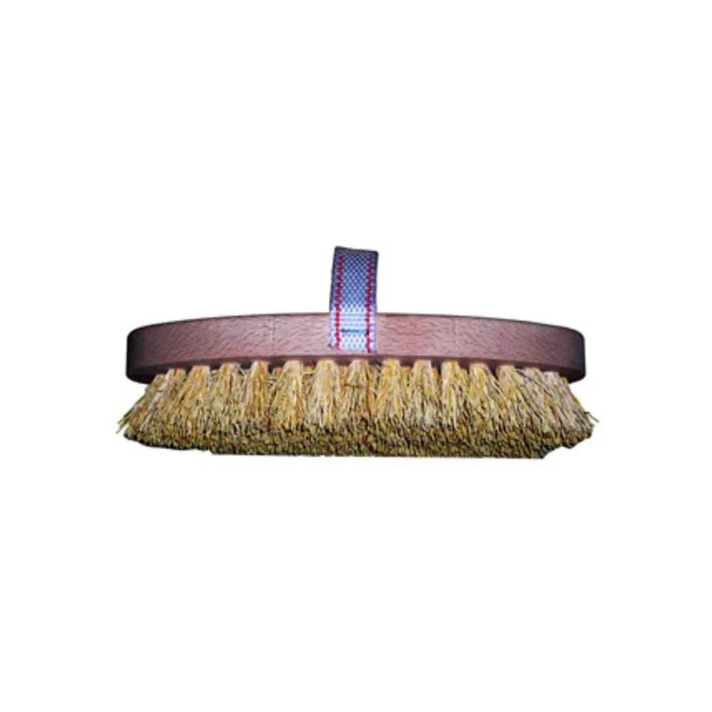 BRUSCA FIBRA NATURALE SUPPORTO LEGNO