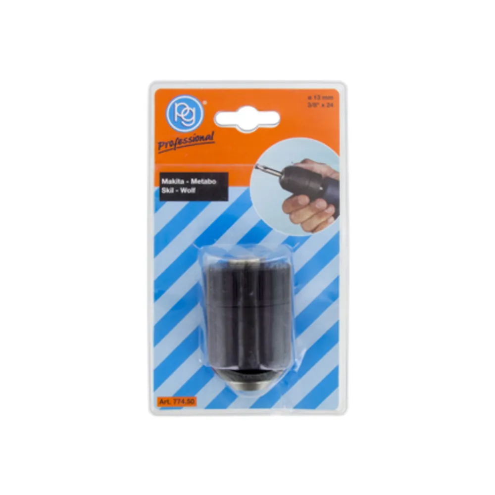 POGGI 774.50 MANDRINO AUTOSERR S/CHIAVE 3/8X13 F POGGI 774.50 MANDRINO AUTOSERR S/CHIAVE 3/8X13 F