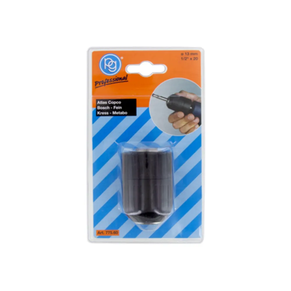 POGGI 775.60 MANDRINO AUTOSERR S/CHIAVE 1/2X13 F POGGI 775.60 MANDRINO AUTOSERR S/CHIAVE 1/2X13 F