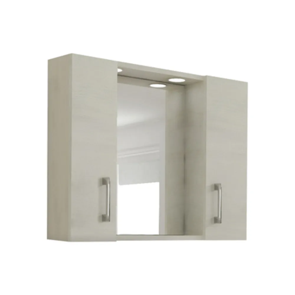 SPECCHIO DA BAGNO 960 A 2 ANTE ROVERE BIANCO SPECCHIO DA BAGNO 960 A 2 ANTE ROVERE BIANCO