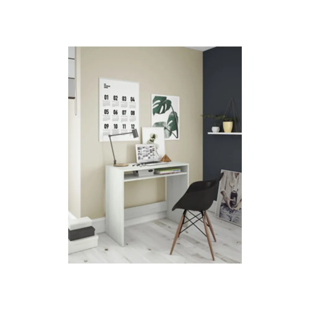 KIT SCRIVANIA STAR 79X43XH78 CM BIANCO ALPES