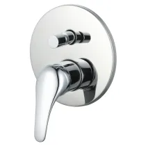 SERIE LUNA MONOC.INCASSO DOCCIA C/DEVIATORE