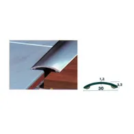 COPRISOGLIA ALLUMINIO ARGENTO ADESIVO 200 CM