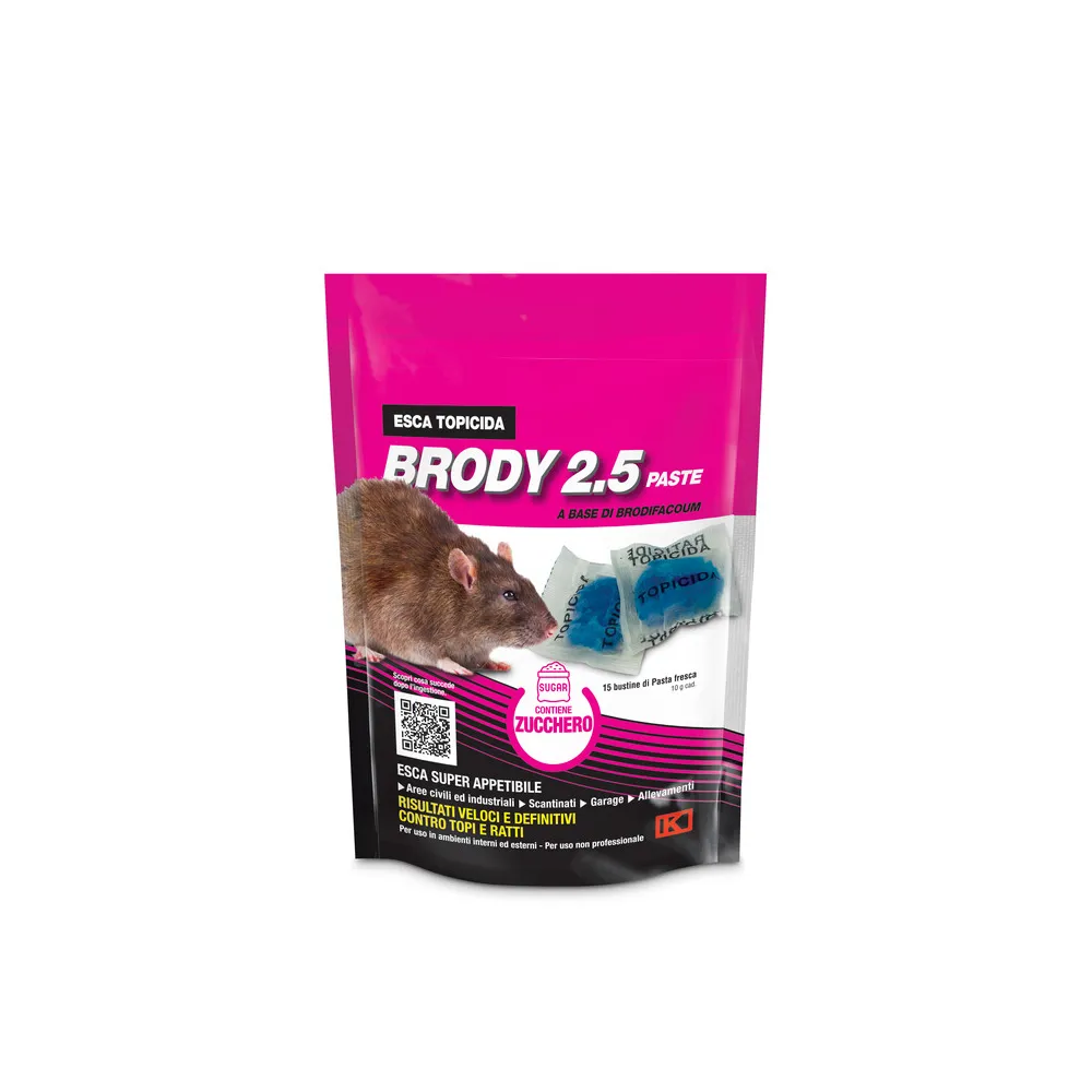 ESCA TOPICIDA FRESCA BRODY 2.5 150 G BLU ZUCCHERO