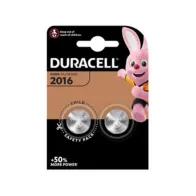 DURACELL BATTERIA A BOTTONE CR2016 BL 2 PZ (10