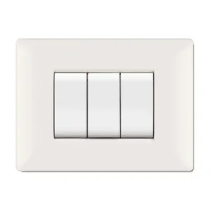 PLACCA LIFE Q LIVING PLAST BIANCO               3P (10
