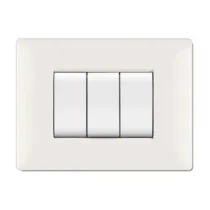 PLACCA LIFE Q LIVING PLAST BIANCO               4P