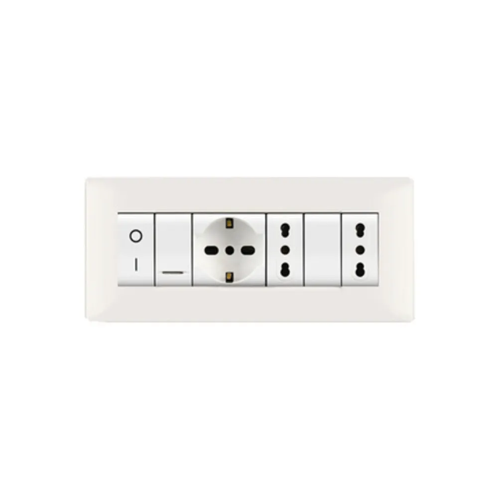 PLACCA LIFE Q LIVING PLAST BIANCO 7P PLACCA LIFE Q LIVING PLAST BIANCO 7P