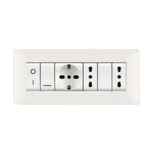 PLACCA LIFE Q LIVING PLAST BIANCO               7P