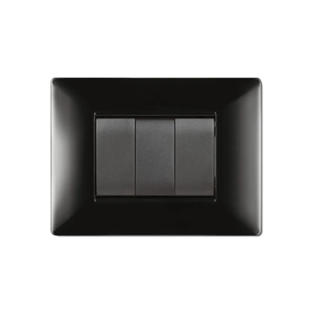 PLACCA LIFE Q LIVING PLAST NERO 7P PLACCA LIFE Q LIVING PLAST NERO 7P