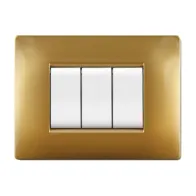 PLACCA LIFE Q LIVING PLAST SABBIA ORO   4P