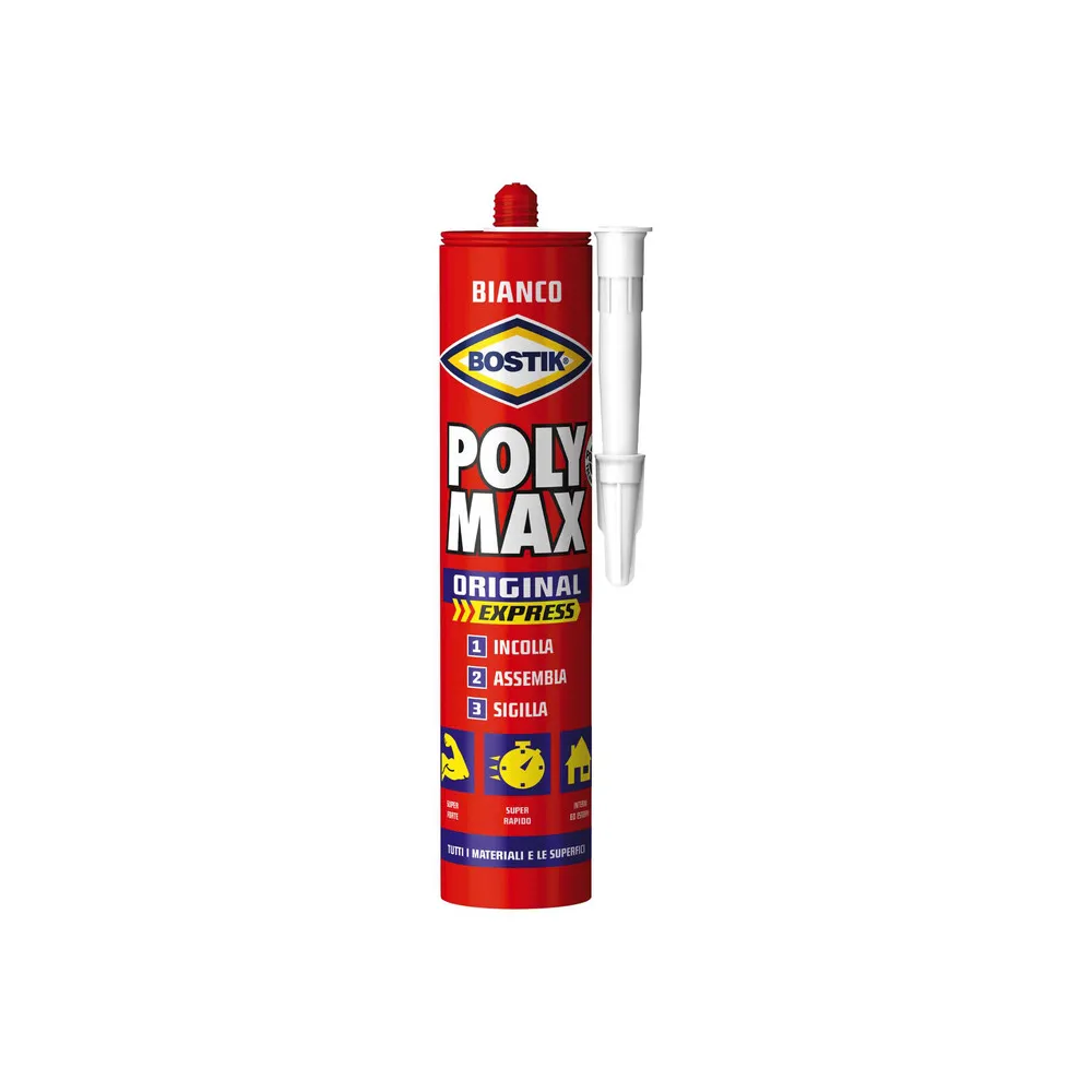 BOSTIK POLYMAX ORIGINAL 425 G BIANCO CARTUCCIA