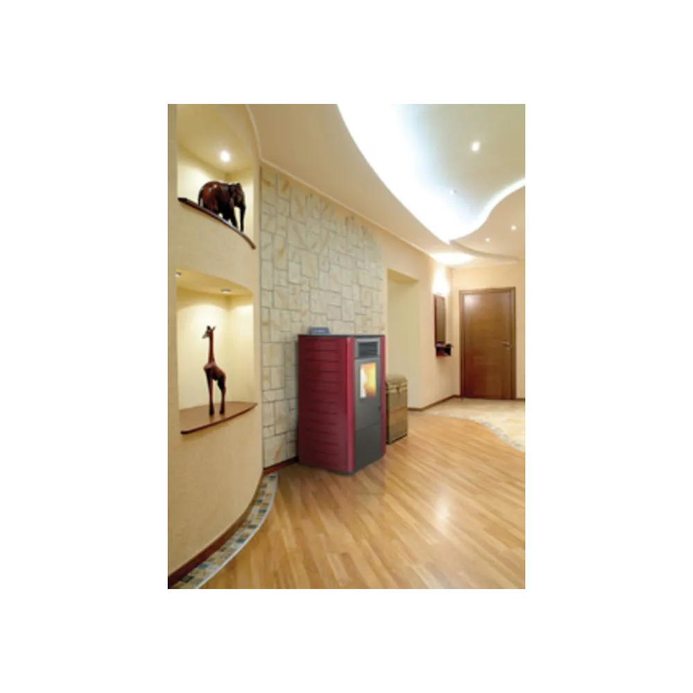 STUFA PELLET  9 KW KING 98 BORDEAUX (98BKI)