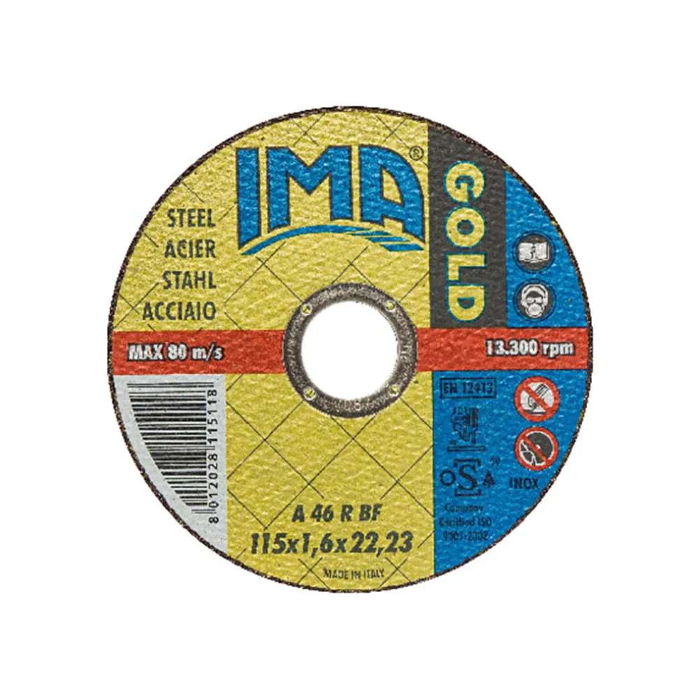 IMA DISCO P/FERRO GOLD PIANO D 115X1
