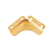 FERMASPECCHI LISCIO ACCIAIO OTTONATO 30X30 MM (100