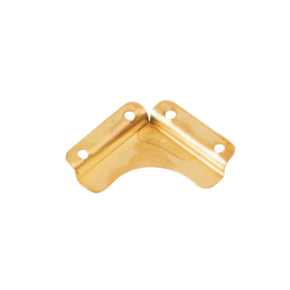 FERMASPECCHI LISCIO ACCIAIO OTTONATO 30X30 MM (100