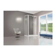 PARETE FISSA CRISTALLO TRASP. 3 MM 78/82 CM