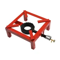 FORNELLONE A GAS 45X45 CM BRUCIAPIU (2